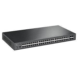 Switch Gerenciável Gigabit L2 De 48 Portas Com 4 Slots Sfp Jetstream Tl-sg3452 Smb [F018]