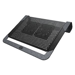 Base Para Notebook U2 Plus V2 - Alumínio- 2 Fans - 80 Mm - Mnx-swuk-20fnn-r1 [F018]