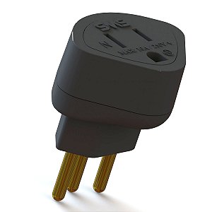 Adaptador P/ Tomada Parede Padrao Novo - 64120 [F018]