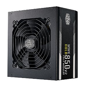 Fonte Cooler Master Gx Gold 850w 80 Plus Gold Full Modular Sem Cabo- Mpe-8501-afaag-w1 [F018]