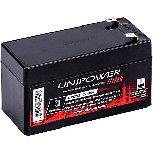 Bateria Selada 12V 1,3Ah UP1213 Unipower [F002]