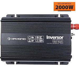 Inversor de Onda Modificada 1000W 12Vdc/220V PW11-9 Off Grid HAYONIK [F002]