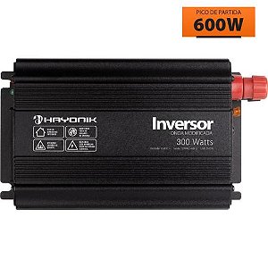 Inversor de Onda Modificada 300W 12Vdc/127V PW11-1 Off Grid Hayonik [F002]