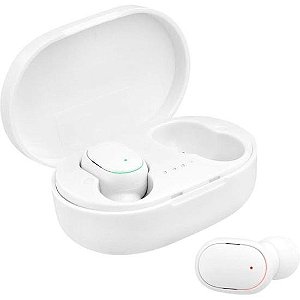 Fone De Ouvido Bright Max Sound Bluetooth Branco [F002]