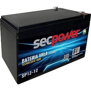 Bateria Selada 12V 12Ah SP12-12 SecPower [F002]