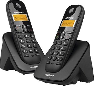 Telefone S/ Fio C/ Identificador De Chamadas + Ramal Ts 3112 Preto 4123102 [F023]