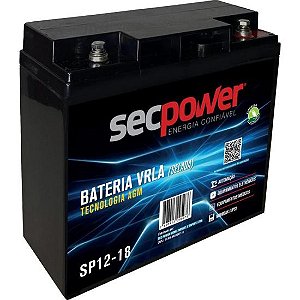 Bateria Selada 12V 18Ah SP12-18 SecPower [F002]