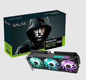 Placa De Video Galax Geforce Rtx 4070 Ti Super Ex Gamer 1-click Oc 16gb Gddr6x 64bits- 47uzm6md7jdl