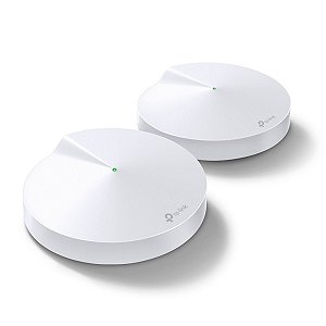 Roteador Wireless Sistema Wi-fi Mesh Dual Band 2,4/5ghz Ac1300 Deco M5 Pack C/ 2 Unidades [F023]