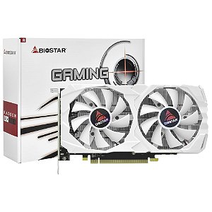 Placa de Vídeo Biostar Gaming White 8GB Radeon RX580 GDDR5 - VA5825RQ82-TBAF1-BS2