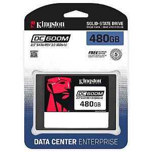SSD Kingston Empresarial SATA 2,5 pol série DC600M (Server)