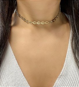 Choker gota vazado