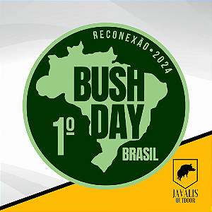 10 Patchs Bordados BushDay Brasil 1 Edição (2024)