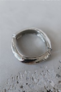 Pulseira Prata Martelada