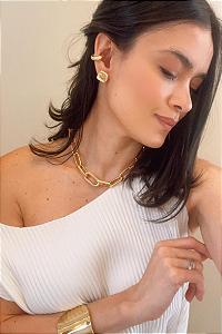 Colar Elos Máxi Fecho Imã