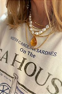 Composição com Pingente Gota