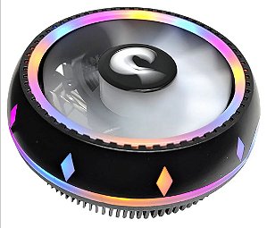 Cooler para Processador Risemode G200 RGB para Intel e Amd