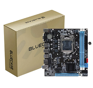 Placa Mãe B75 Bluecase Socket Lga1155 BMBB75-G3HGU-M2R2BX