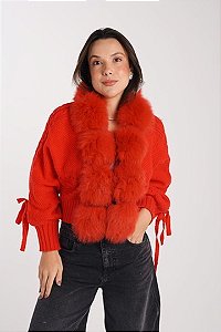 Casaco Leila Vermelho