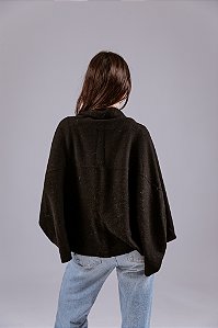 Cardiga Suzi Preto - 100% WOOL
