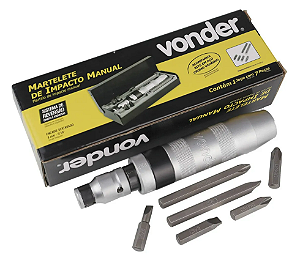 JOGO DE CHAVE MARTELETE IMPACTO MANUAL VONDER
