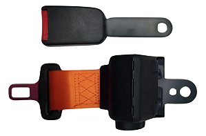 CINTO SEGURANCA LARANJA OPERADOR 80-110CM RETRATIL