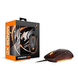 Kit gamer Cougar - Mouse Minos XC + Mousepad Speed XC - 4000Dpi, Rgb, Mousepad Speed