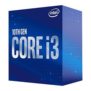 Processador Intel - Core i3 10100 3.6GHz (4.3GHz Max Turbo), LGA 1200