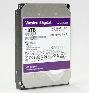 HD Wester Digital - Purple 18TB - 7200Rpm