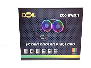 Water Cooler DEX - DX-240A - 240mm, RGB, Preto
