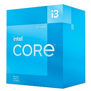 Processador Intel - Core i3 12100F 3.3GHz (4.3GHz Max Turbo) - LGA1700, Sem video