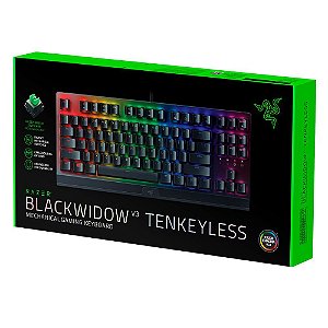 Teclado Razer - Blackwidow V3 Tenkeyless - RGB, Green Switch