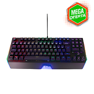 Teclado gamer APlus Tech - Mizu - Rainbow, Red Switch, ABNT2