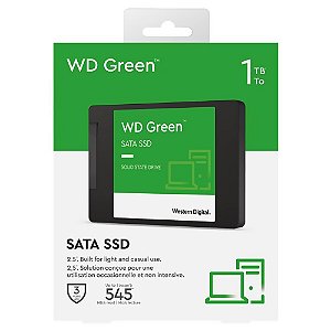 SSD Western Digital - Green 1TB - SATA3, 6Gbps