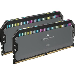 Memória Corsair - Dominator Platinum - DDR5, RGB, 2x16GB 6000MT/s