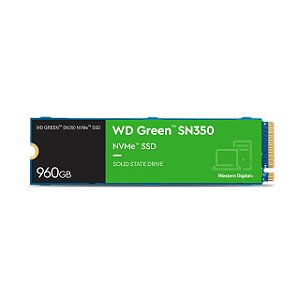 SSD Western Digital - WD Green SN350 960GB - M.2 NVMe, PCIe 3.0