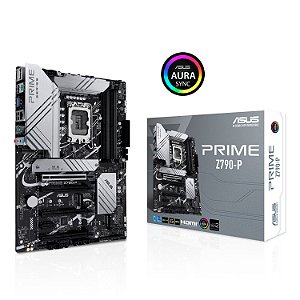 Placa mãe Asus - PRIME Z790-P - LGA1700, DDR5, PCIe 5.0, M.2, ATX