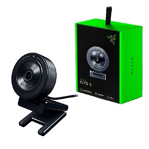 Webcam gamer Razer - Kiyo X - 1080P 30FPS ou 720P 60FPS,  Equipado com foco automático,  Configurações totalmente personalizáveis