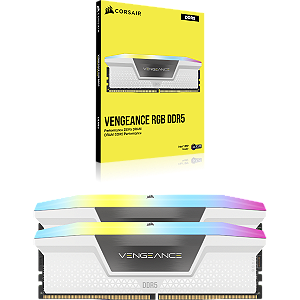 Memoria Corsair - Vengeance RGB 32GB - DDR5, RGB, 2x16GB, 6000MHz