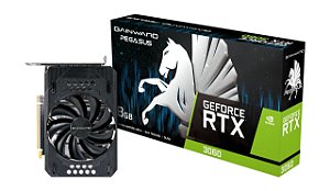 Placa de video Gainward - GeForce RTX 3060 Pegasus - 8GB, GDDR6, PCIe 4.0, DLSS, 128Bit