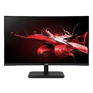 Monitor gamer Acer - ED27R S3biip - 27 Pol., 180Hz, Curvo, Painel VA, AMD FreeSync