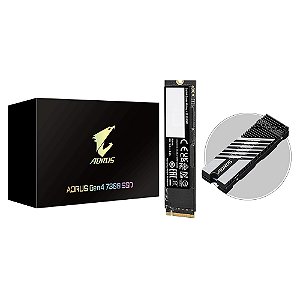 SSD Gigabyte - AORUS Gen4 7300 SSD 1TB - M.2 NVMe, PCI 4.0, Compatível com PS5