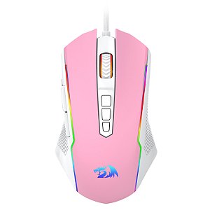 Mouse gamer Redragon - Ranger Bubblegum - RGB, Sensor PMW3327, 12k DPi, Ambidestro