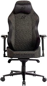 Cadeira Gamer Elements - Lunari Black - Até 120kg, Descanso de Braço 4D, Cilindro de Gás Classe 4, Knit Special