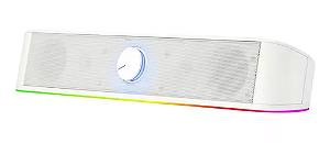 Soundbar Gamer Redragon - Adiemus Lunar White - RGB, 6W RMS