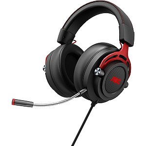 Headset Gamer AOC - GH300 - Surround 7.1, Microfone removível, multiplataforma, Driver 50mm, Hi-Fi Audio 96 Khz / 24 bits