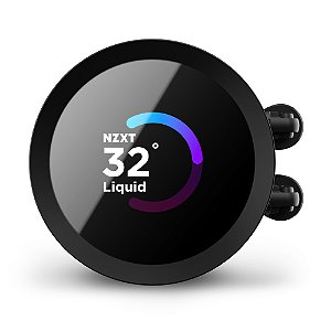 Water cooler NZXT - Kraken 360 RGB - 360mm, RGB,  LCD TFT, intel e AMD