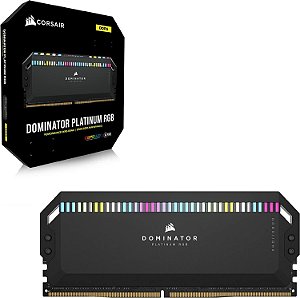Memoria RAM Corsair - DOMINATOR PLATINUM RGB - RGB, DDR5, 2x16 GB, 7200MHz, XMP 3.0