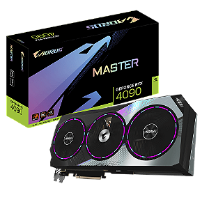 Placa de Video Gigabyte - GeForce RTX 4090 Aorus Master - 24GB, GDDR6X, DLSS, Ray Tracing, PCIe 4.0, 384Bit