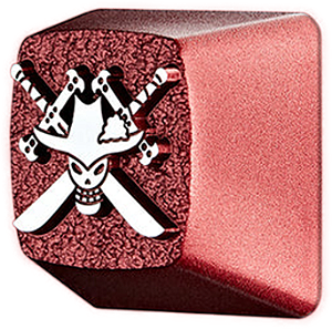 Keycap  Zomoplus - One Piece Mihawk - 1 Unidade, Feita de Alumínio, Gravação CNC, Perfil Cherry
